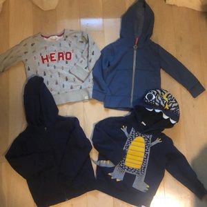 Boys 4T sweatshirt bundle!